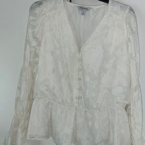 Elizabeth and James for Kohls Button-up Blouse